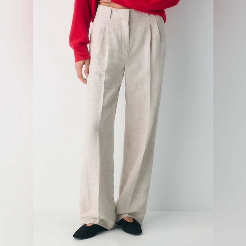 Aritzia Wilfred Effortless Linen Pants